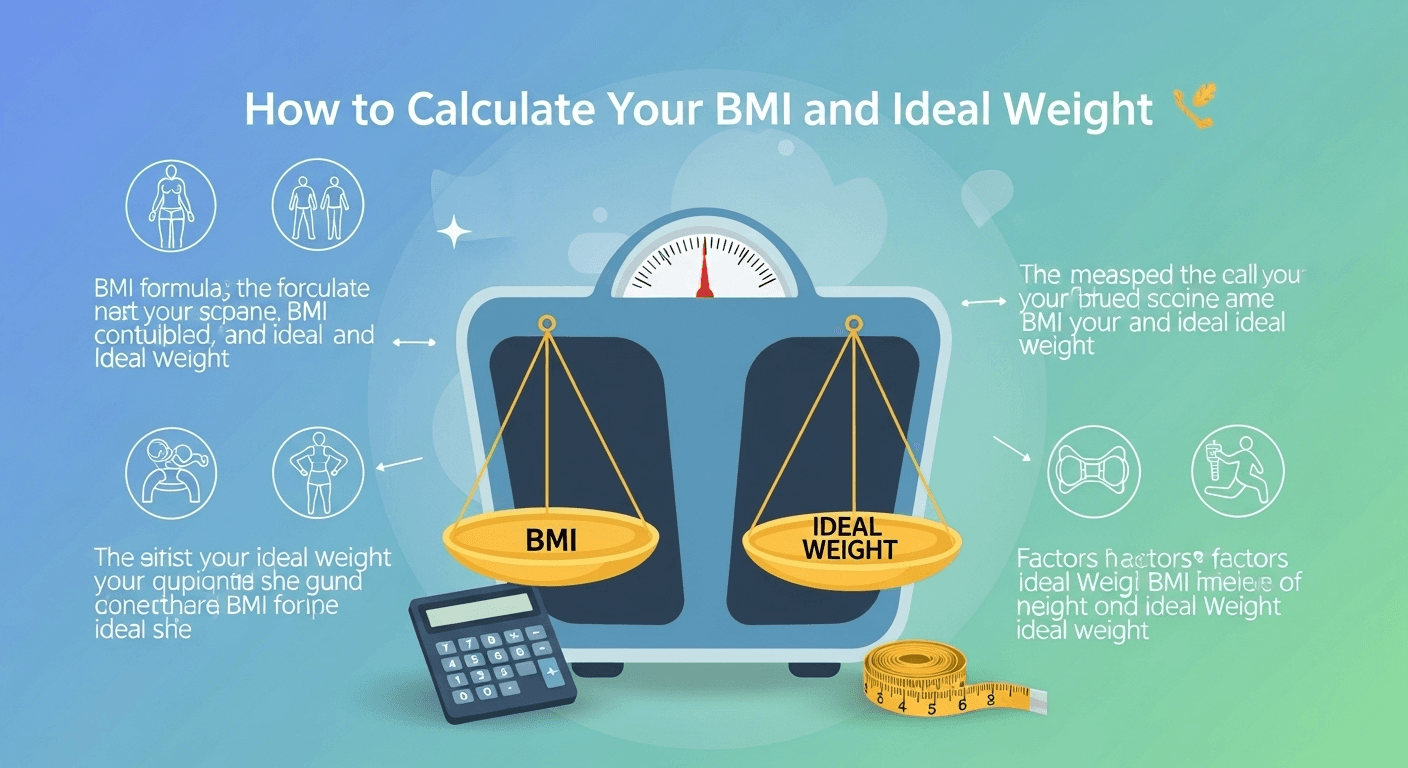 How to Calculate Your BMI and Ideal Weight ⚖️