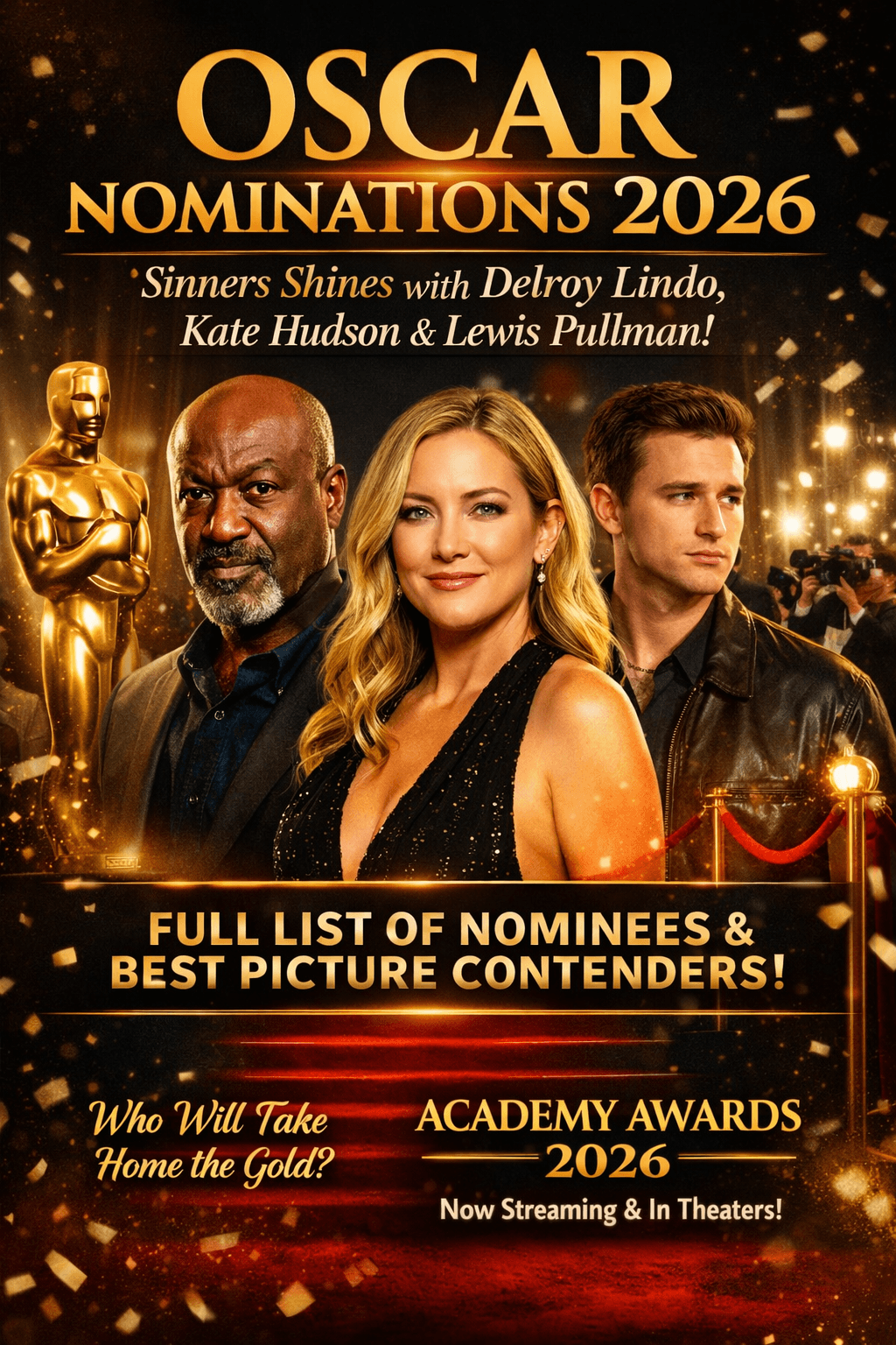 Oscar Nominations 2026: Full List, Highlights & “Sinners” Shines