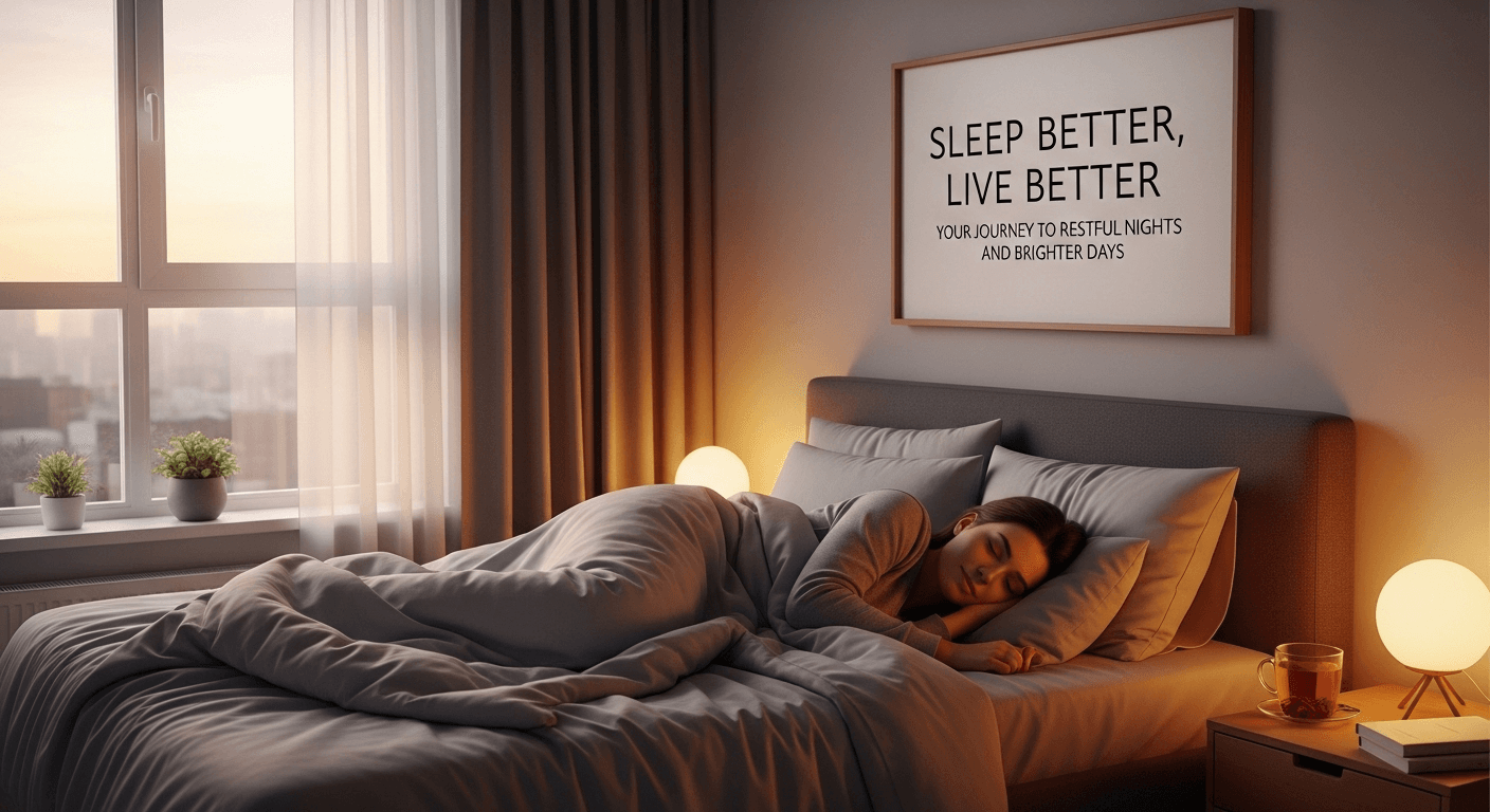 Sleep Better, Live Better: Your Journey to Restful Nights and Brighter Days