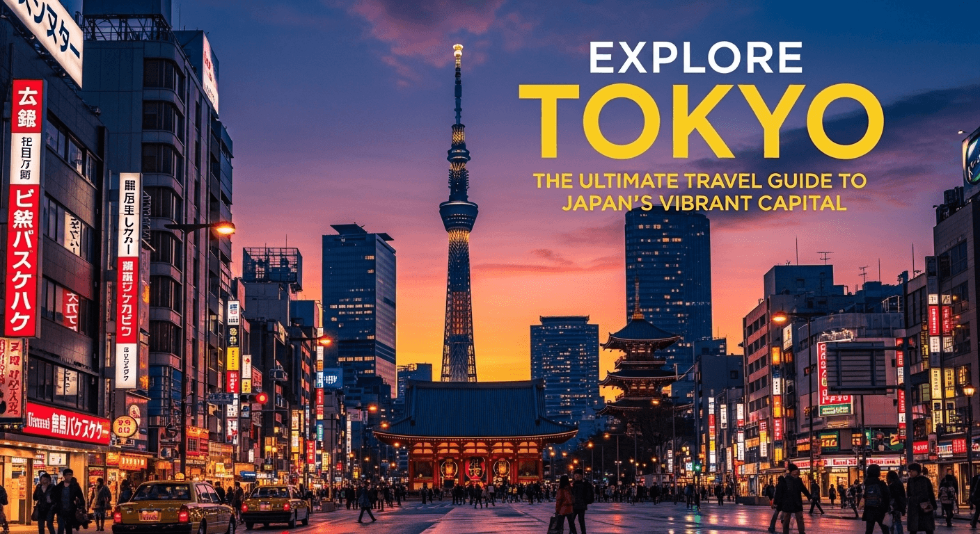 Explore Tokyo: The Ultimate Travel Guide to Japan’s Vibrant Capital