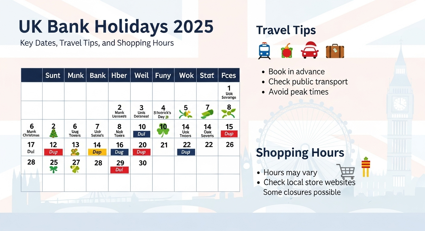 UK Bank Holidays 2025: When They Are and How to Make the Most of Them