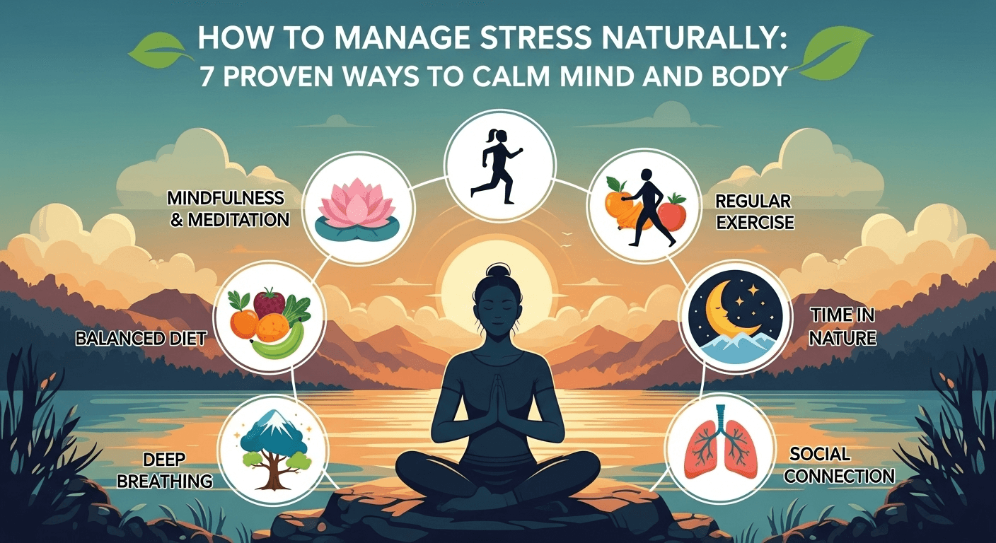 How to Manage Stress Naturally: 7 Proven Ways to Calm Mind and Body