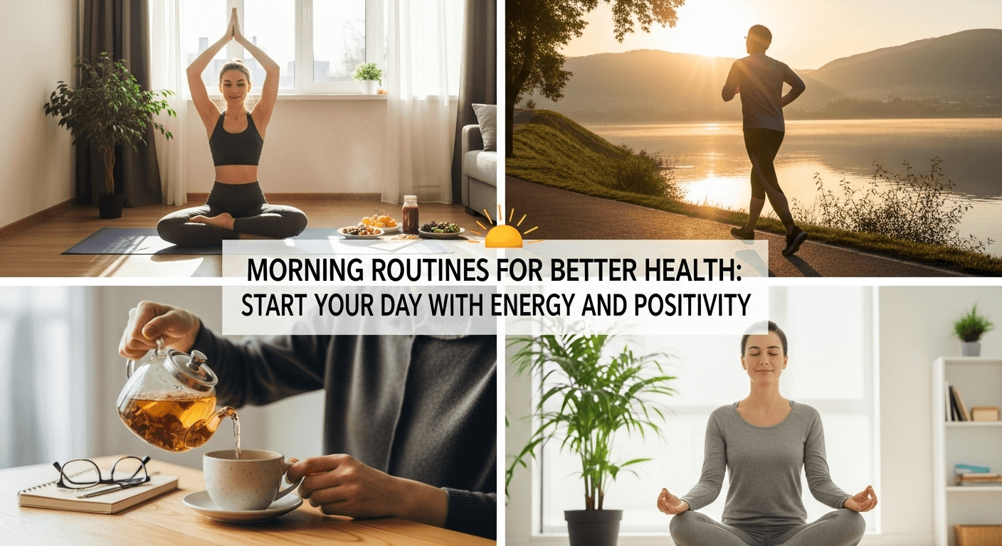 Morning Routines for Better Health: Start Your Day with Energy and Positivity 🌅